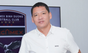 Cựu tiền đạo ĐT Việt Nam làm HLV trưởng CLB Bình Dương
