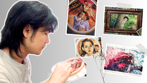 Loạt tranh thêu tinh xảo của chàng trai Đắk Lắk 'hút hồn' dân mạng