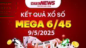 Vietlott 9/5 - Kết quả xổ số Vietlott hôm nay 9/5/2025 - Xổ số Mega 6/45