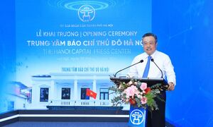 Hà Nội khai trương trung tâm báo chí Thủ đô