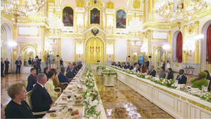 Thực đơn chiêu đãi lãnh đạo nước ngoài dự Lễ kỷ niệm Ngày Chiến thắng của Nga