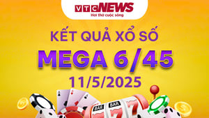 Vietlott 11/5 - Kết quả xổ số Vietlott hôm nay 11/5/2025 - Xổ số Mega 6/45