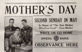 Tại sao người khởi xướng Ngày của Mẹ lại chọn Chủ nhật thứ hai của tháng 5?