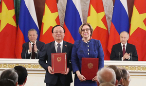 VOV ký Biên bản ghi nhớ hợp tác với Cơ quan ngân sách Nhà nước Liên bang Nga