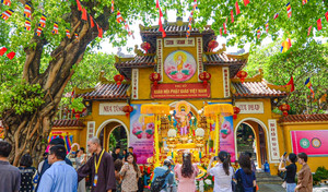 Ngôi chùa hơn 500 năm tuổi ở Hà Nội trước giờ cung nghinh xá lợi Đức Phật