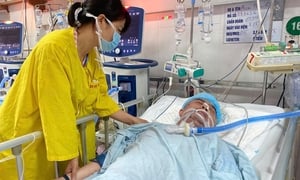 Dang dở giấc mơ đổi đời, người cha đơn thân thoi thóp sau tai nạn