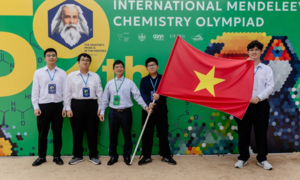 Việt Nam giành 2 huy chương vàng tại kỳ thi Hóa học khó nhất hành tinh
