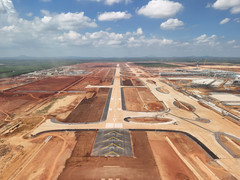 Cận cảnh đường cất hạ cánh sân bay Long Thành sẵn sàng phục vụ bay hiệu chuẩn