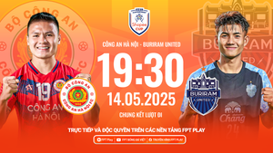 Xem trực tiếp CLB Công an Hà Nội vs Buriram United ngày 14/5 trên kênh nào?
