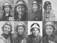 Nhan sắc thời trẻ của 12 phi công huyền thoại Việt Nam 