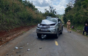 Tai nạn liên hoàn ở Đắk Nông, hai người tử vong tại chỗ