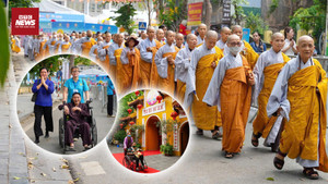 Ngày cuối cùng trang nghiêm chiêm bái xá lợi Đức Phật tại chùa Quán Sứ, Hà Nội