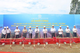 Khởi công xây dựng trục đường Mỹ Đình - Ba Sao - Bái Đính hơn 2.000 tỷ đồng