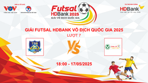 Trực tiếp Futsal HDBank VĐQG 2025: Thái Sơn Bắc vs Trẻ TP.HCM
