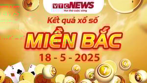 XSMB 18/5 - Trực tiếp kết quả xổ số miền Bắc hôm nay 18/5/2025