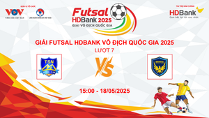 Trực tiếp Futsal HDBank VĐQG 2025: Thái Sơn Nam vs Sahako