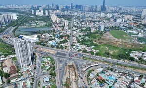 Cận cảnh hầm chui nút giao hiện đại nhất TP.HCM dự kiến thông xe vào tháng 6