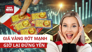Giá vàng hôm nay 18/5: Vàng tụt không phanh, giờ lại đứng im 
