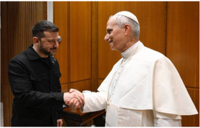 Tổng thống Ukraine diện kiến Giáo hoàng Leo XIV 