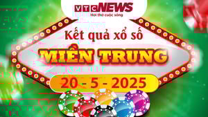 XSMT 20/5 - Trực tiếp kết quả xổ số miền Trung hôm nay 20/5/2025
