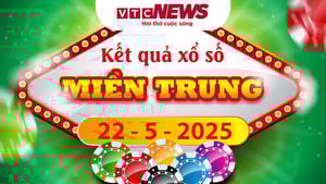 XSMT 22/5 - Trực tiếp kết quả xổ số miền Trung hôm nay 22/5/2025