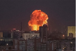 Nga phóng hàng loạt UAV và tên lửa tập kích thủ đô Kiev của Ukraine