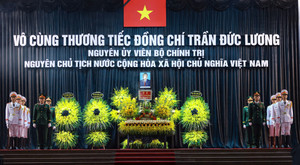 Lễ Quốc tang nguyên Chủ tịch nước Trần Đức Lương