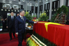 Lãnh đạo Đảng, Nhà nước viếng nguyên Chủ tịch nước Trần Đức Lương