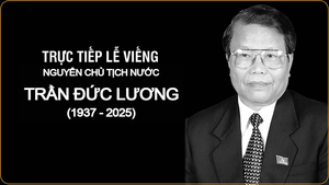 Trực tiếp: Lễ viếng nguyên Chủ tịch nước Trần Đức Lương