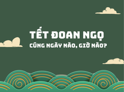 Cúng Tết Đoan ngọ 2025 ngày nào, giờ nào?