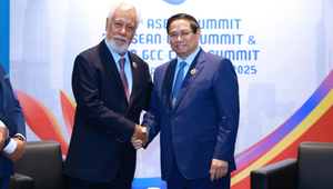 Thủ tướng Phạm Minh Chính gặp Thủ tướng Timor-Leste Xanana Gusmao