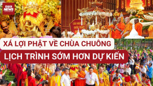 Xá lợi Phật về chùa Chuông, Hưng Yên sớm hơn dự kiến: Cập nhật lịch trình mới nhất