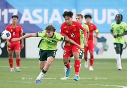 Thủng lưới 2 bàn trong 2 phút, U16 Việt Nam thua ngược U16 Australia