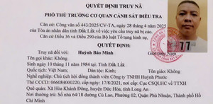 Truy nã cựu Chủ tịch hội đồng thành viên một công ty tại Đắk Lắk