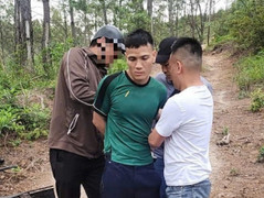 Nghi phạm cướp ngân hàng tại Quảng Ninh bị bắt sau 23 giờ lẩn trốn