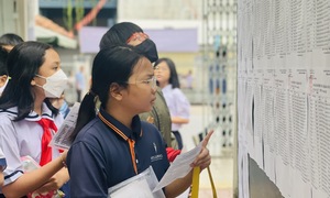 1 'chọi' 14 vào lớp 6 trường THCS-THPT Trần Đại Nghĩa, TP.HCM
