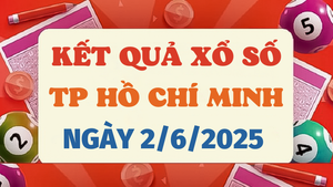 Kết quả xổ số TP.HCM hôm nay 2/6/2025 - XSHCM 2/6
