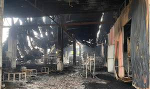 Hiện trường tan hoang sau vụ cháy 3 nhà xưởng ở Hải Dương