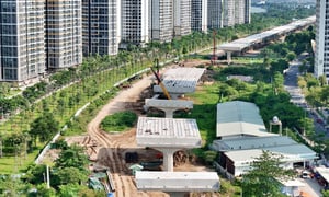 Toàn cảnh gần 14 km đường Vành đai 3 qua Thủ Đức tăng tốc về đích