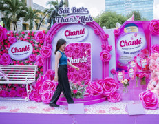 Vườn hoa hồng Pháp Chanté hút khách check-in tại Tạo Fest 2025