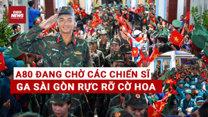 Chiến sĩ Quân khu 7 lên đường thực hiện nhiệm vụ diễu binh mừng Quốc khánh 2/9