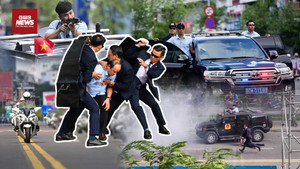 Mãn nhãn màn diễn tập chống khủng bố, bảo vệ yếu nhân ở trung tâm TP.HCM