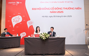 Viettel Global trả cổ tức bằng tiền mặt tỷ lệ 7,5%