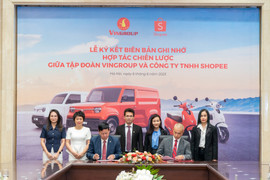 Vingroup và Shopee hợp tác phát triển hạ tầng TMĐT gắn với phát triển bền vững
