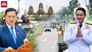 Campuchia - Thái Lan điều động quân đội, diễn tập sơ tán dân cư dọc biên giới