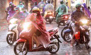 Mưa lớn từ Bắc vào Nam, cảnh báo lũ quét và sạt lở tại 15 tỉnh thành 