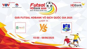 Trực tiếp Futsal HDBank VĐQG 2025: Trẻ TP.HCM vs Thái Sơn Nam
