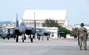 Căn cứ Không quân của Mỹ tại Nhật Bản phát nổ