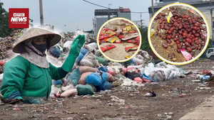 Sự thật sau những gói bánh tuổi thơ: Chất đống thành núi rác ở Hà Nội