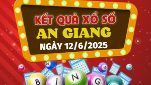 Kết quả xổ số An Giang hôm nay 12/6/2025 - XSAG 12/6